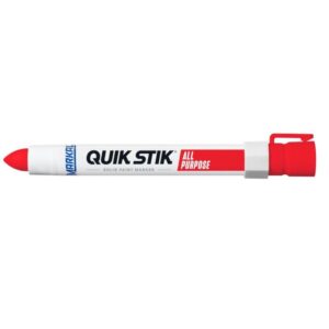 0048615610498_1 Tahke värvimarker Markal Quik Stik Paintstick 17mm, punane