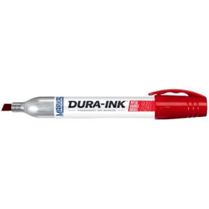 0048615962221_1 Tindimarker Markal Dura-Ink 25, 3 & 6mm, punane