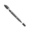 0048615962832_1 Kahe otsaga tindimarker Markal DURA-INK Dual Tip, must
