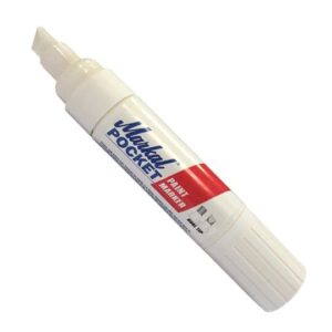 0048615975009_1 Värvimarker Markal Pocket Paint 10mm, valge