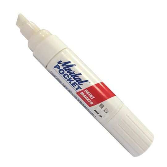 0048615975009_1 Värvimarker Markal Pocket Paint 10mm, valge