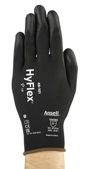 0076490622695 Töökindad Ansell HyFlex® 48-101 peopesa kaetud PU´ga, suurus 9. Jaepakend