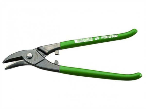 01270250 Plekikäärid ümarateks lõigeteks 250mm HRC 56 (parem, roheline PVC kate)