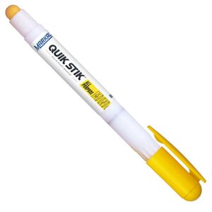 048615611273_1 Tahke värvimarker Markal Quik Stik Paintstik Mini 6mm, kollane
