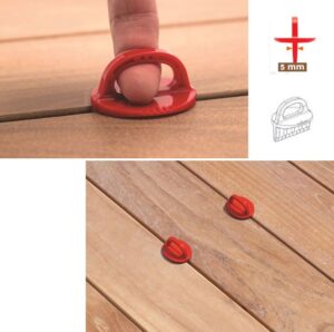 085555 Gap spacers 10pcs of 5mm