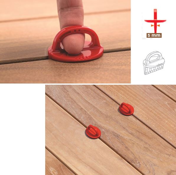 085555 Gap spacers 10pcs of 5mm