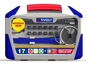 11501570043 Tööriistakomplekt mobiiltelefoni ja tahvelarvuti remondiks 17 osa