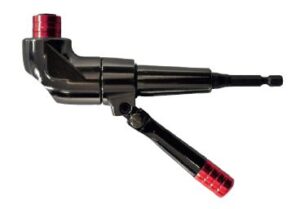 11521320002 90° Nurkadapter, magnetiga otsaku hoidja, lisa käepidemega, 125mm