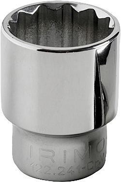 122-09-1 Kaksteistkant padrunvõti 9mm 1/2" Irimo jaepakend