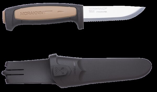 12245 Morakniv Pro Rope SRT Pussnuga – Beež Käepide, Sakiline 2.0 mm Roostevaba Teras Tera, Tupp