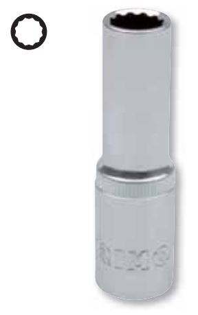 124-11-1 Pikk kaksteistkant padrunvõti 11mm 1/2" Irimo jaepakend