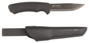 12490 Morakniv Bushcraft BlackBlade™ nuga – 3.2 mm süsinikterasest tera, DLC kate, must