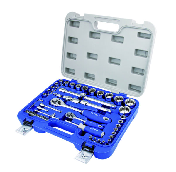 129A-53-4 Tollmõõdus padrunite 5/32"-1.1/4" ja otsakute kmpl 1/4" ja 1/2" 53 osa Irimo