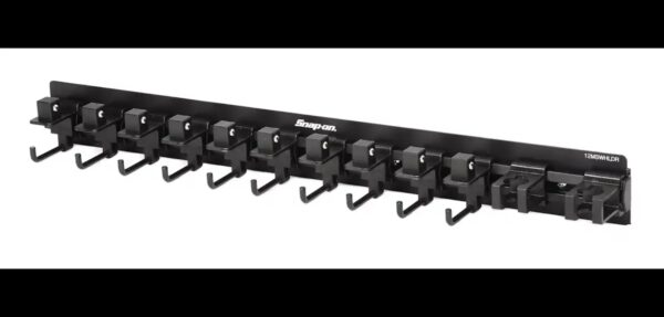 12MSWHLDR Magnetic 1/2" Drive Socket/ Wrench Holder (Black)