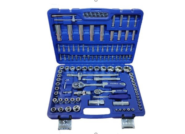 130-94-4 Padrunite 4-32mm ja otsakute kmpl 1/4" ja 1/2" 94 osa Irimo