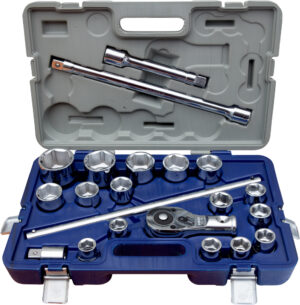 139-21-4 Kuuskant padrunite kmpl 19-50mm 3/4" 21 osa Irimo