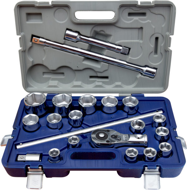 139-21-4 Kuuskant padrunite kmpl 19-50mm 3/4" 21 osa Irimo