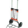 1430FT120 Kokkupandav transpordikäru alumiiniumist, kokkupandav raam. Täiskummrattad, kandejõud 120 kg