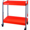 1470KC2 Roll cart- 2 trays- orange