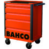 1472K5 Bahco E72 Tööriistakäru 5 Sahtliga, Oranž