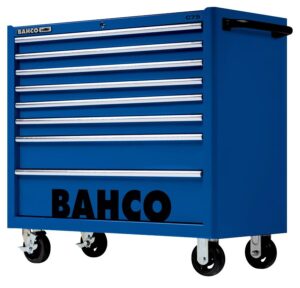 1475KXL8BLUE Ratastel tööriistakäru 8 sahtliga Classic C75, sinine