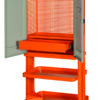 1495CD60W Tool cabinet w/2 door&on wheel