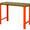 1495WB18TD Metallist tugev ja vastupidav töölaud 1800mm oranž, MDF töötasapind