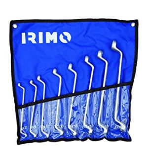 15-12-W Kahepoolsete silmusvõtmete kmpl 12 osa 6-32mm kotis Irimo