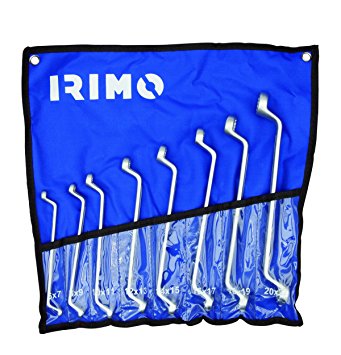 15-12-W Kahepoolsete silmusvõtmete kmpl 12 osa 6-32mm kotis Irimo