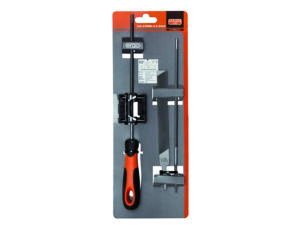 168-COMBI-4.8-6920 Saeketi viilide kmpl. teritusrakisega (kaks ümarat ja üks lapik) 4,8mm käepidemega