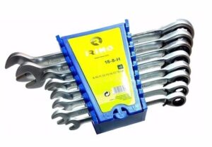 18-8-H Narrega lehtsilmusvõtmete kmpl 8 osa 8-19mm Irimo