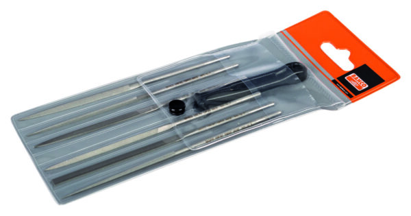 2-470-14-2-0 Nõelviilide kmpl 140mm 6 osa + käepide keskmine raie