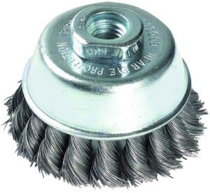 3128820003708_1 Kausshari nurklihvijale, Ø65mm, põimitud traat 0.35mm, M14
