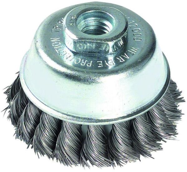 3128820003708_1 Kausshari nurklihvijale, Ø65mm, põimitud traat 0.35mm, M14