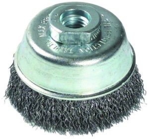 3128820060008_1 Kausshari nurklihvijale, Ø75mm, gofreeritud traat 0.35mm, M14