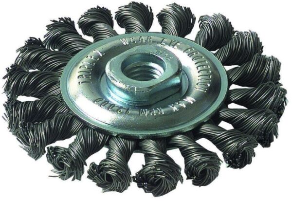 3128820060053_1 Ketashari nurklihvijale, Ø95mm, põimitud traat 0.5mm, M14