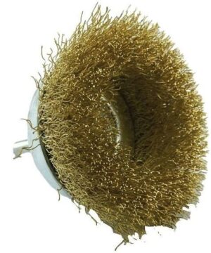 3128820060572_1 Kausshari trellile, Ø75mm, gofreeritud messingkattega traat 0.20mm, 1/4 kuuskant