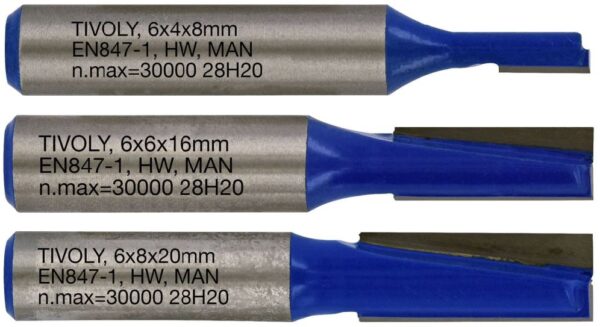 3128820673000_1 Sõrmfreeside komplekt 4 / 6 / 8 mm, 6mm saba