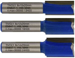 3128820673253_1 Sõrmfreeside komplekt 10 / 12 / 14 mm, 8mm saba