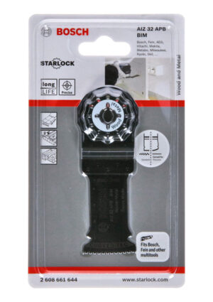 3165140492478_1 Multitööriista tera Bosch AIZ 32 APB puit+metall, 32mm, Starlock