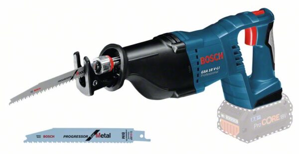 3165140508940_1 Akutiigersaag Bosch GSA 18V-LI, SOLO, 18V, 2.400 - 2.700 min.-1