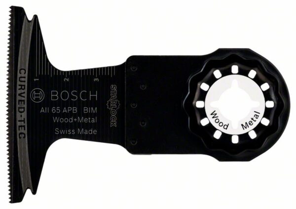 3165140596169_1 Multitööriista tera Bosch AII 65 APB puit+metall, 65mm, Starlock