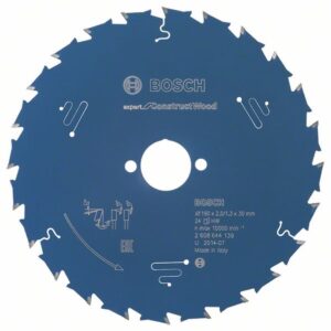 3165140797054_1 Bosch saeketas 190x30x2.0/1.3mm, 24T, Expert Construct puidule