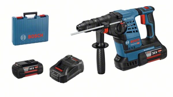 3165140801362_1 Akupuurvasar Bosch GBH 36 V-LI Plus, SDS+, 2x4.0Ah, 3680CV, 36V, 3.2 J