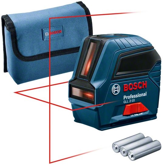 3165140850247_1 Joonlaser Bosch GLL 2-10, ± 0.3 mm/m, 10 m
