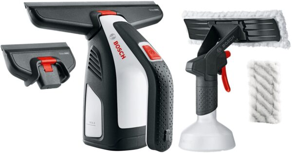 3165140920148_1 Aknapesur Bosch GlassVac + väike imipea, 3.6V / 2.0Ah