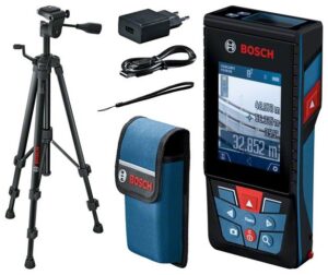 3165140942539_1 Laserkaugusmõõtja Bosch GLM 120 C + statiiv BT 150, ± 1.5 mm, 0.08 - 120 m