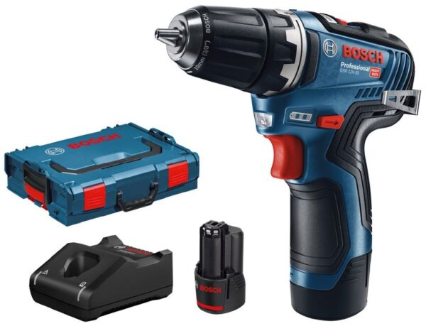 3165140953719_1 Akutrell Bosch GSR 12V-35, 2x3.0Ah, GAL 12V-40, 0-460 / 0-1.750 min.-1