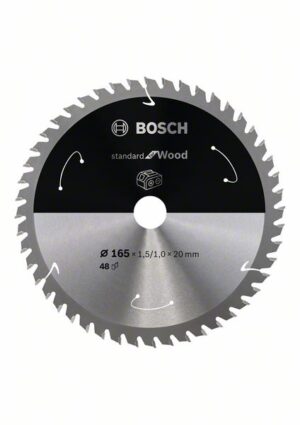 3165140958349_1 Bosch saeketas 165x20x1.5/1.0mm, 48T, Standard