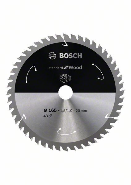 3165140958349_1 Bosch saeketas 165x20x1.5/1.0mm, 48T, Standard